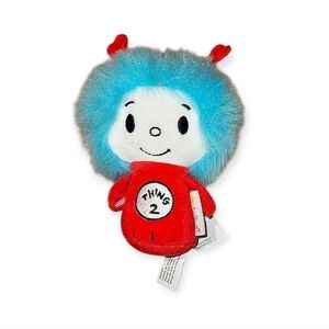 2 FOR $10 Hallmark Itty Bittys Dr. Seuss Thing Two Mini Plush